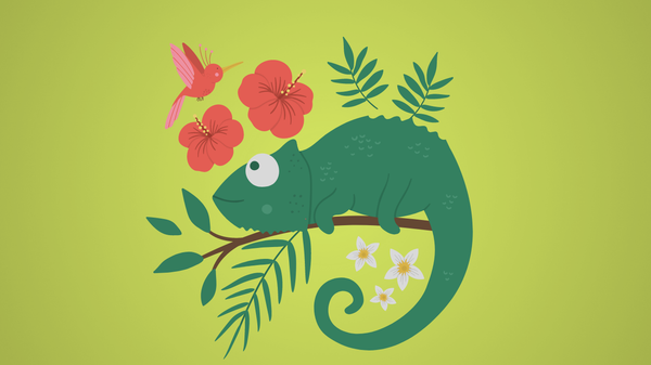 Your therapist is a chameleon. How does that make you feel?