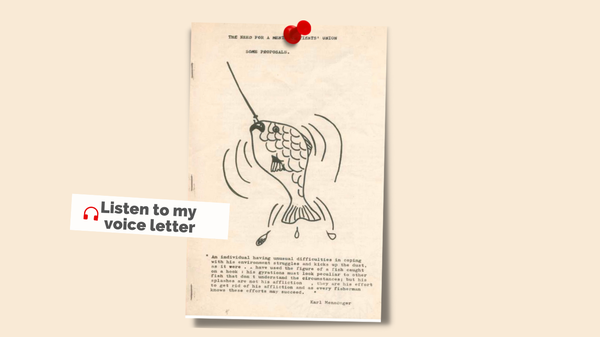 'The Fish Pamphlet', the most important mental health document you never heard of, turns 50